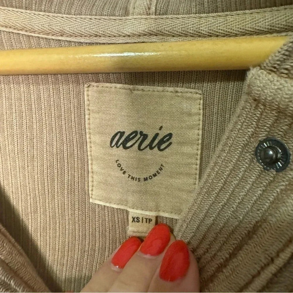 Aerie oversized neutral sweater XS - Picture 5 of 5